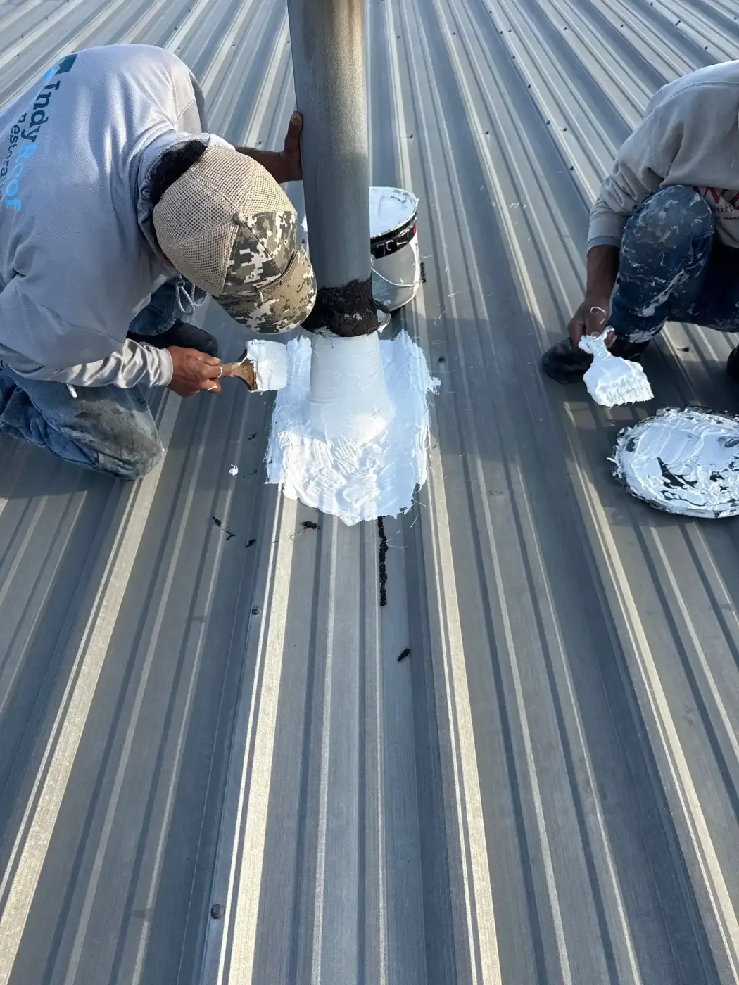 Flashing and seam work in Delphi