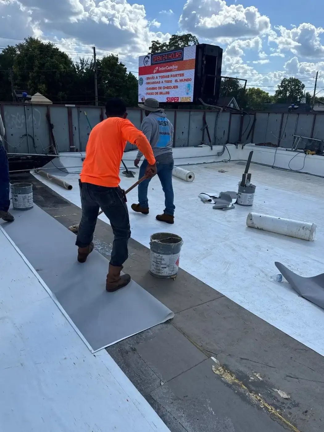 Commercial Roofing in Delphi